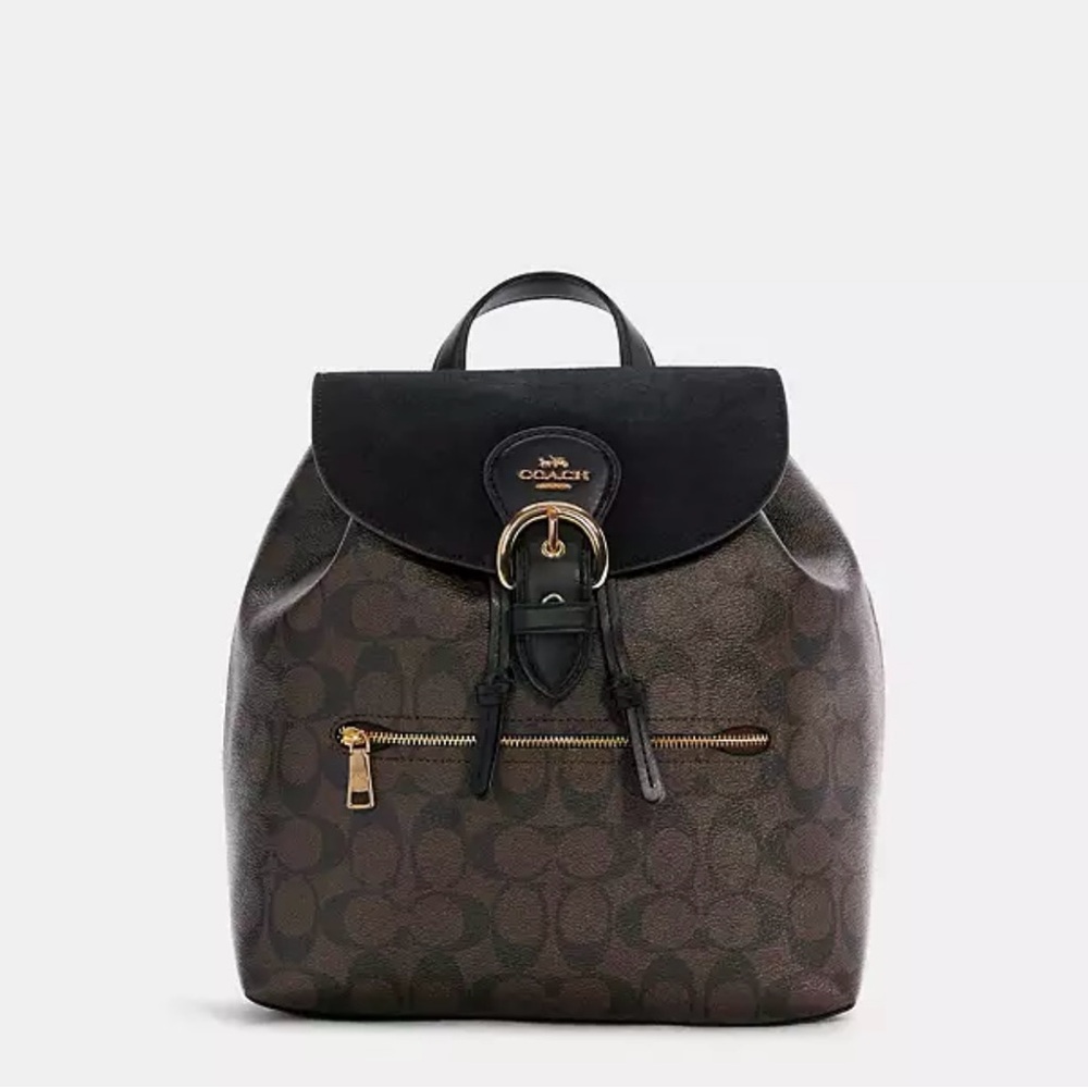 Coach Brown Backpack